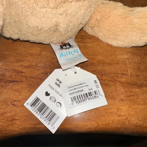 Collectible Jellycat Bashful Toffee Puppy - Picture 6 of 6